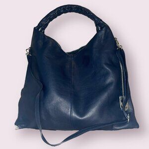 NWT Lavorazione Artigianale Leather Hobo Shoulder Bag from Italy